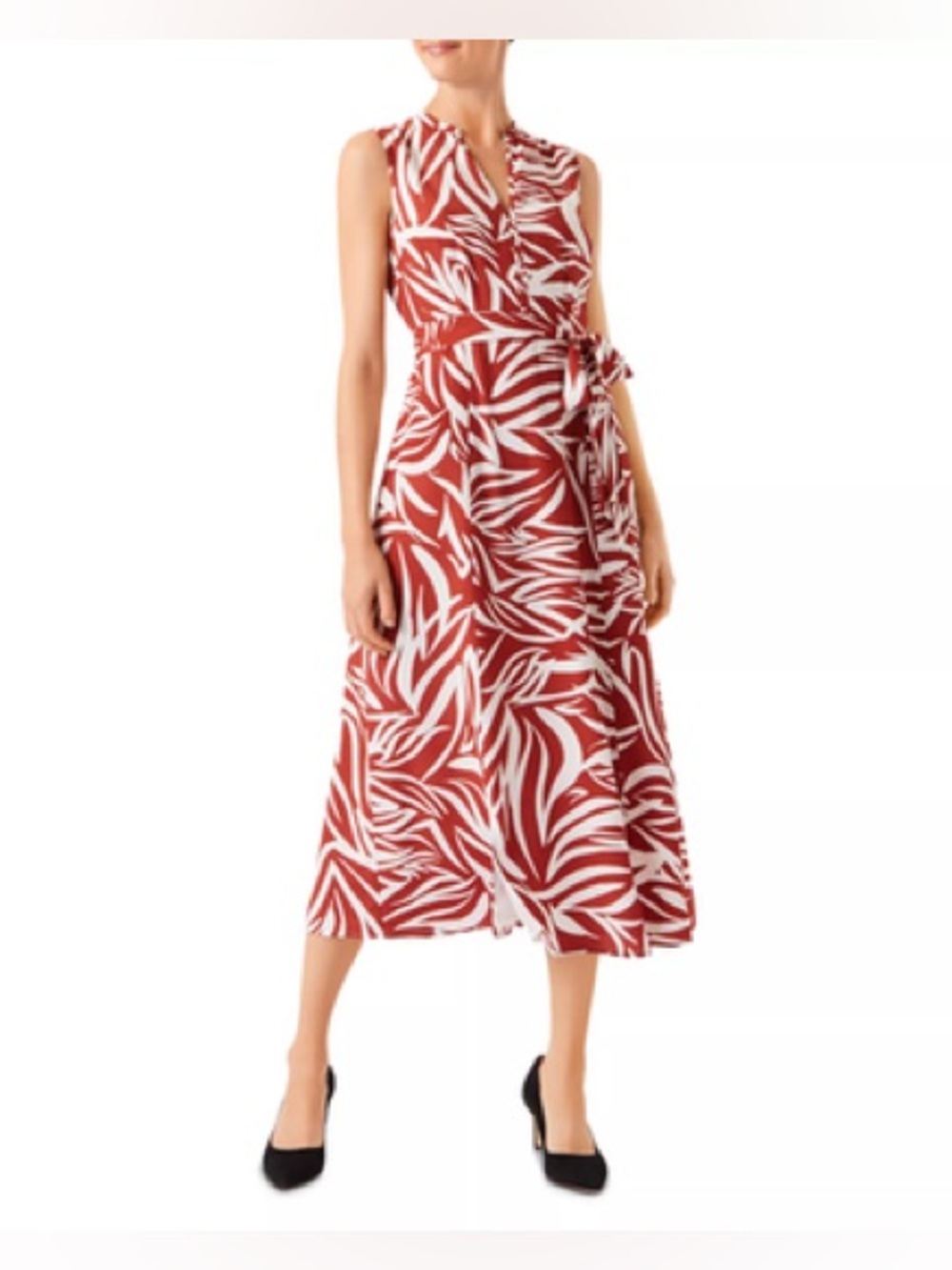 Hobbs of London Abstract Dress Size 4